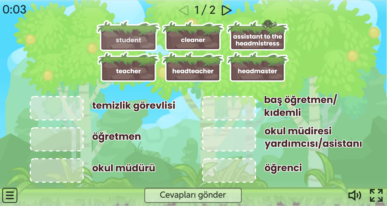 Multi English 5 - People At School 1